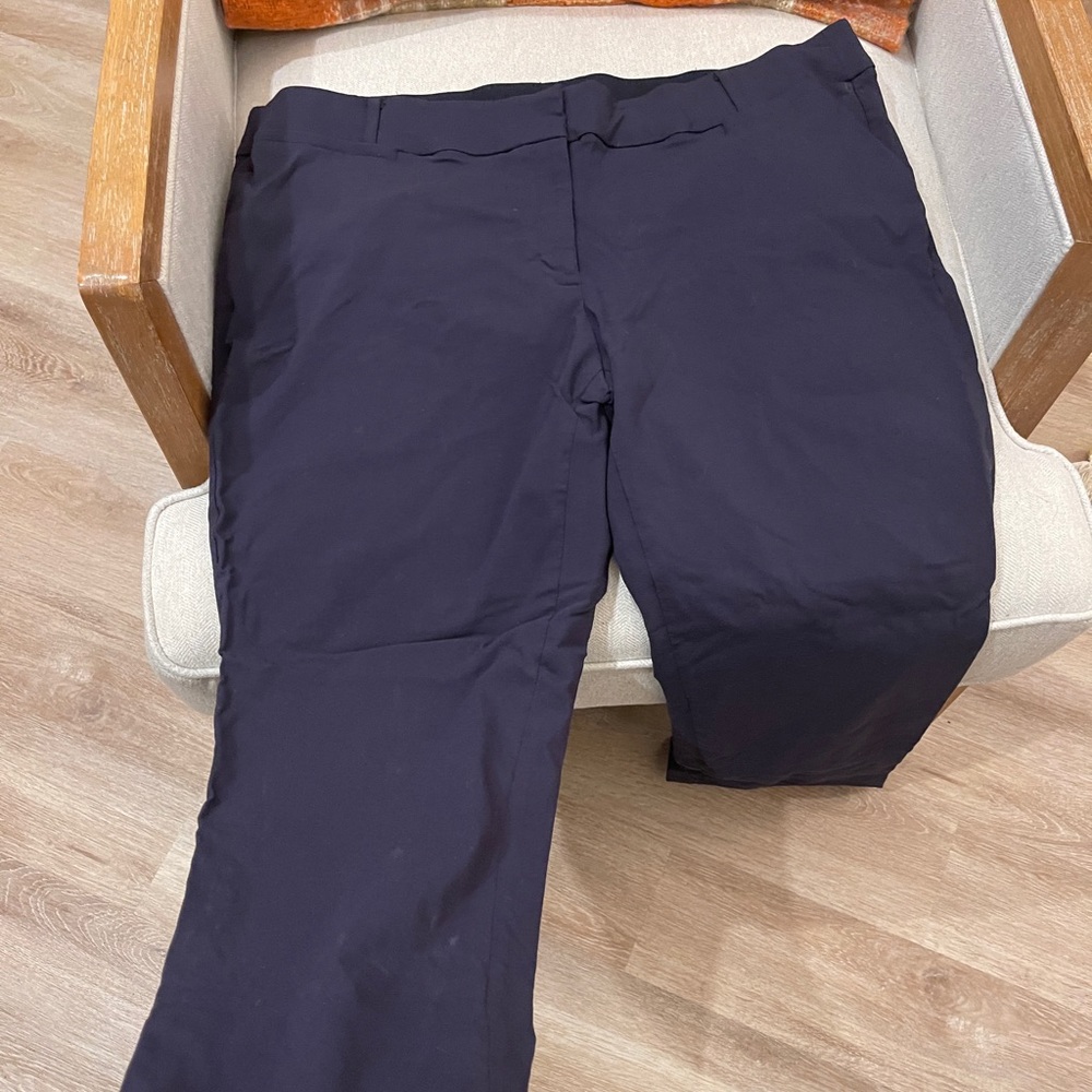 Lane Bryant navy Allie pants 26s